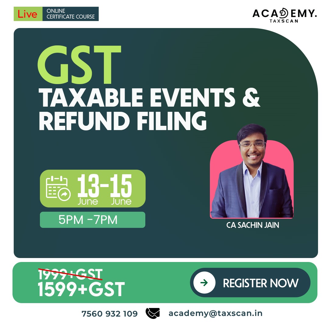 TaxscanAcademy's tweet image. 🚨 Only few hours left⏳

🟩 Technical Analysis of Income Tax Audit from GST Perspective

Enroll Now: academy.taxscan.in/course/technic… 

#IncomeTaxAudit #GSTAnalysis #TaxCompliance #GSTAudit #TaxAudit #IncomeTax #Taxation #TaxConsulting #GSTReturns #FinancialAudit #IndirectTax #Tax