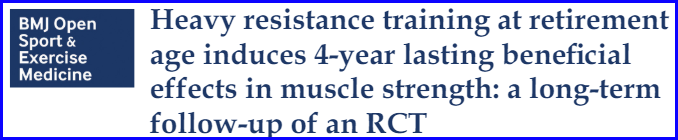 📢 El entrenamiento de resistencia intensa en la edad de jubilación induce efectos beneficiosos duraderos durante 4 años en la fuerza muscula tinyurl.com/h45k65hs
<a href="/sngeriatria/">S. Navarra Geriatría 👵👴</a> <a href="/GeriatriaLaPaz/">Geriatría Hospital U. La Paz</a> <a href="/hupuertahierro/">Geriatría HUPuertaHierro</a> <a href="/seggeriatria/">SEGG</a> <a href="/hupuertahierro/">Geriatría HUPuertaHierro</a> <a href="/GeriatriaMar/">Geriatria | Hospital del Mar</a> <a href="/SocGerMadrid/">#GeriatríaMadrid</a>