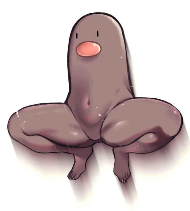 しゃーないセンシティブもらったディグダをこっちでものせておくか.... 
