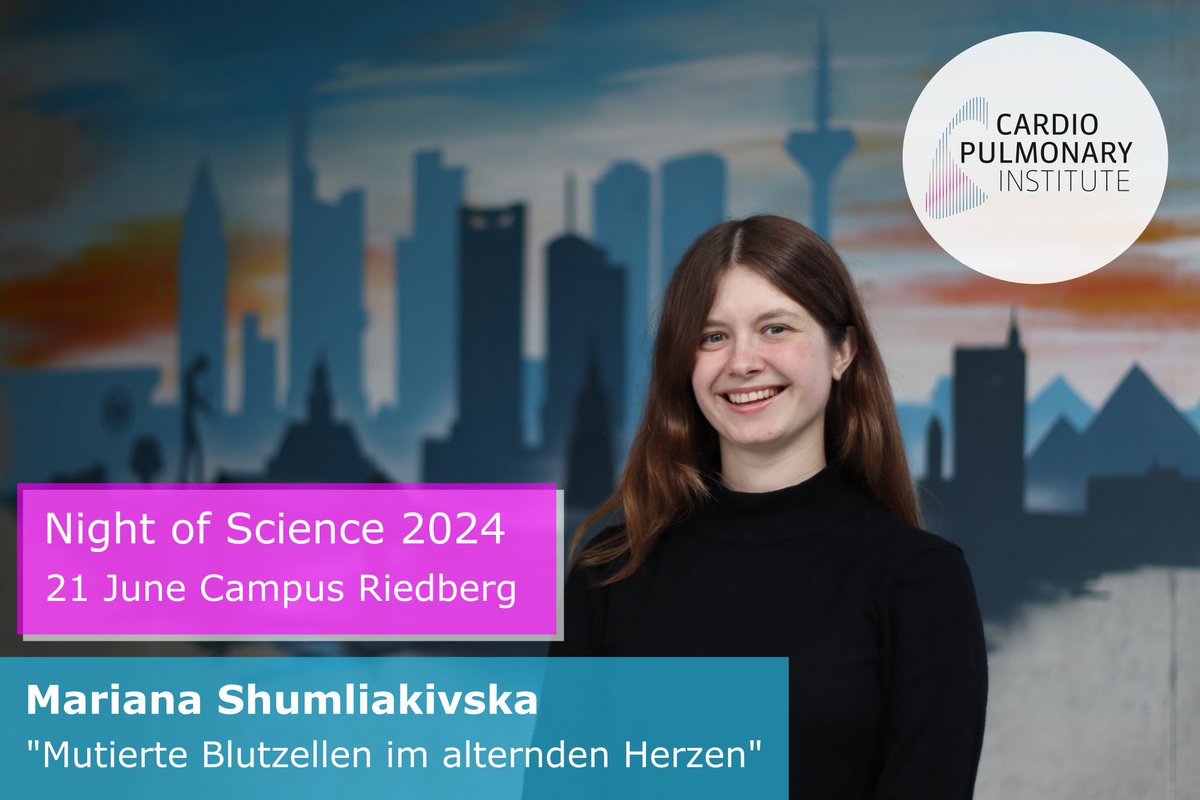 CPI (@cpi_exstra) on Twitter photo Join us at the Night of Science 🌌 where our talented CPI researcher <a href="/shumliakivska/">Mariana Shumliakivska 🇺🇦</a> will be giving a talk! Don't miss this opportunity to dive into groundbreaking discoveries and scientific wonders. See you there! ✨ #ScienceTalk #NightOfScience <a href="/goetheuni/">Goethe-Universität</a> Join us at the Night of Science 🌌 where our talented CPI researcher <a href="/shumliakivska/">Mariana Shumliakivska 🇺🇦</a> will be giving a talk! Don't miss this opportunity to dive into groundbreaking discoveries and scientific wonders. See you there! ✨ #ScienceTalk #NightOfScience <a href="/goetheuni/">Goethe-Universität</a>