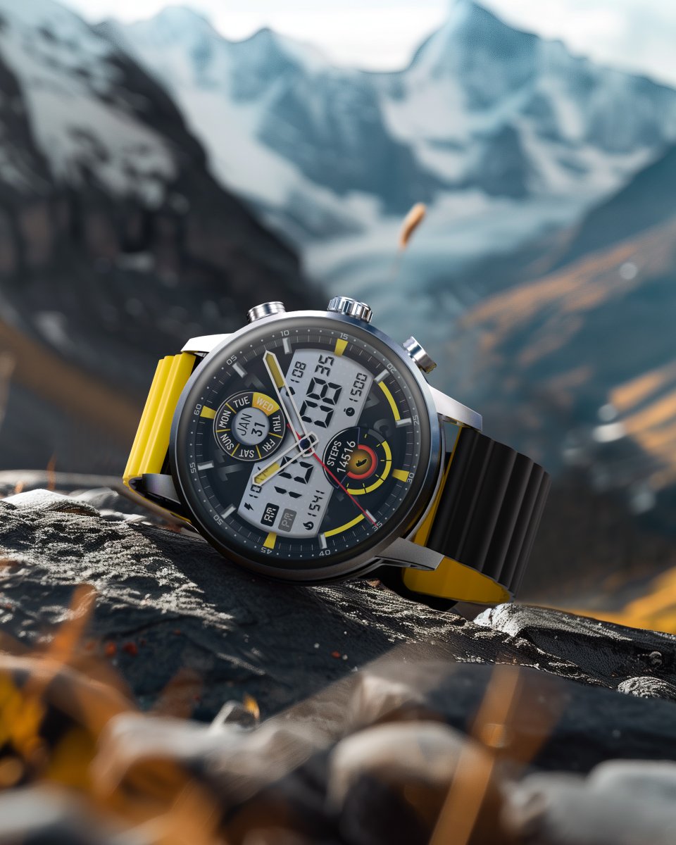 kieslect's tweet image. 🏔The mountaintop is ahead, the sky above—explore every step with the Kieslect Kr2 on your wrist.

#kieslect #smartwatch #heatwave #mountainclimbing #kieslectkr2