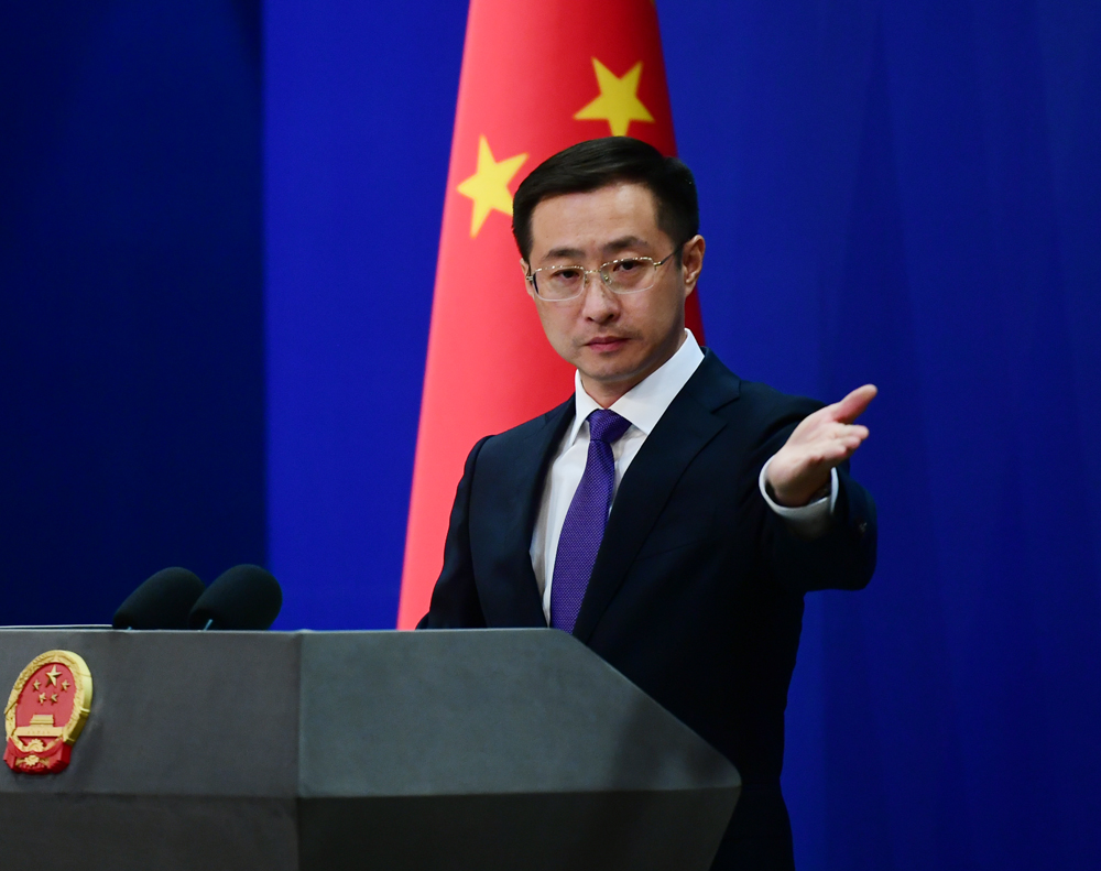 MFA_China's tweet photo. The Chinese government has a zero-tolerance attitude toward doping and strictly abides by #WorldAntiDopingCode. We’re committed to the physical&mental wellness of athletes, fair play and the unified global anti-doping campaign. https://t.co/kWfsqHqD57