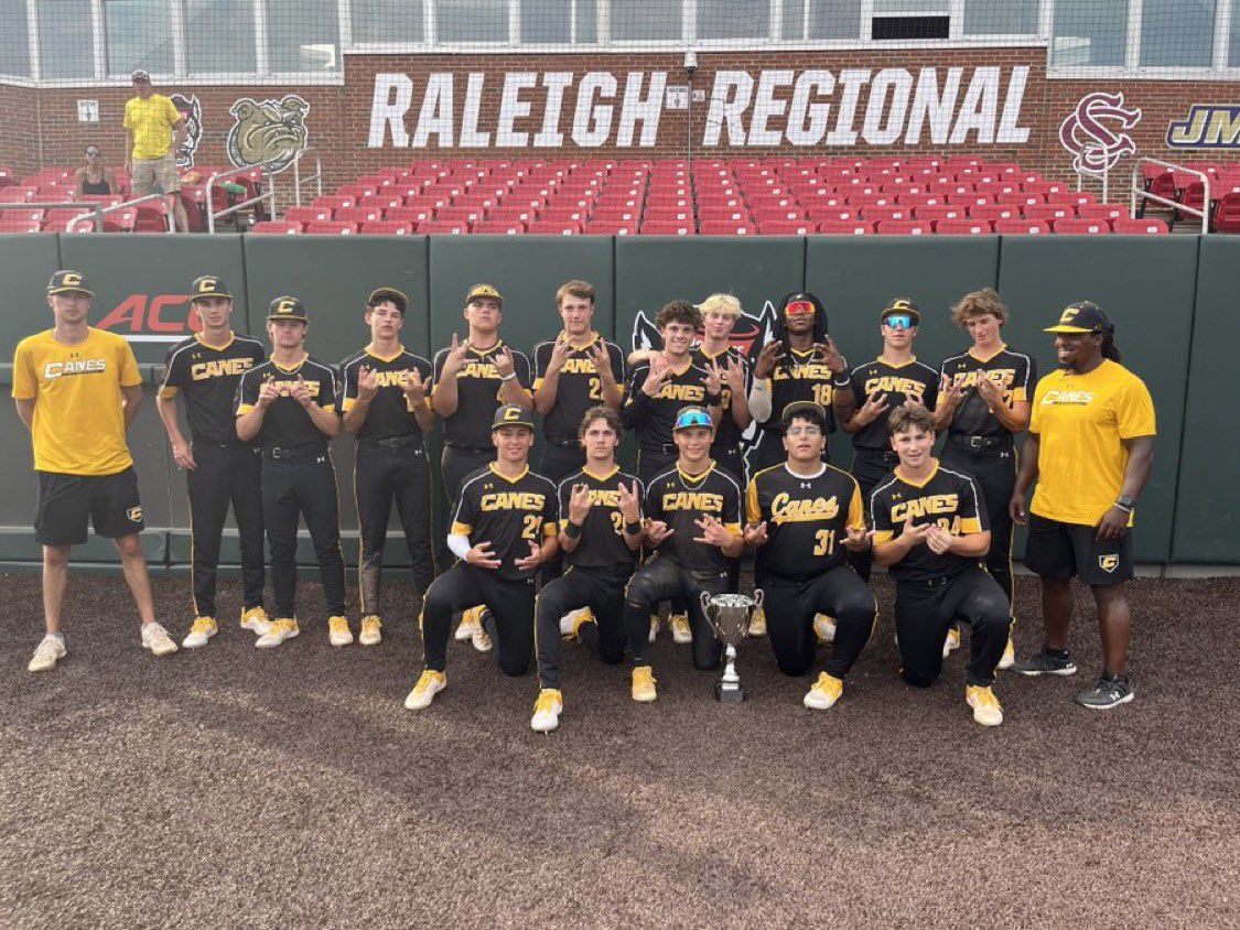 Congrats to Canes Central Scout 16U on winning the <a href="/DynamicBaseball/">Dynamic Baseball</a> Early Summer Championships #thecanes #programdepth