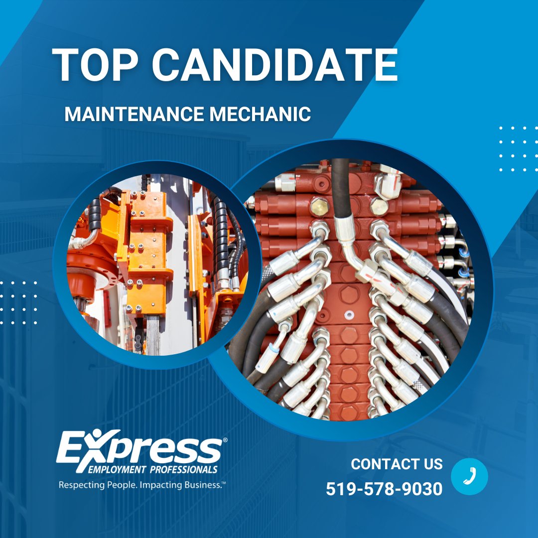 expresskw's tweet image. Top candidate Stuart has 15 years’ experience with machine set up and maintenance and is invested in continuous operations improvements. Learn more: Corrina. Carson@ExpressPros.com #KitchenerWaterloo
