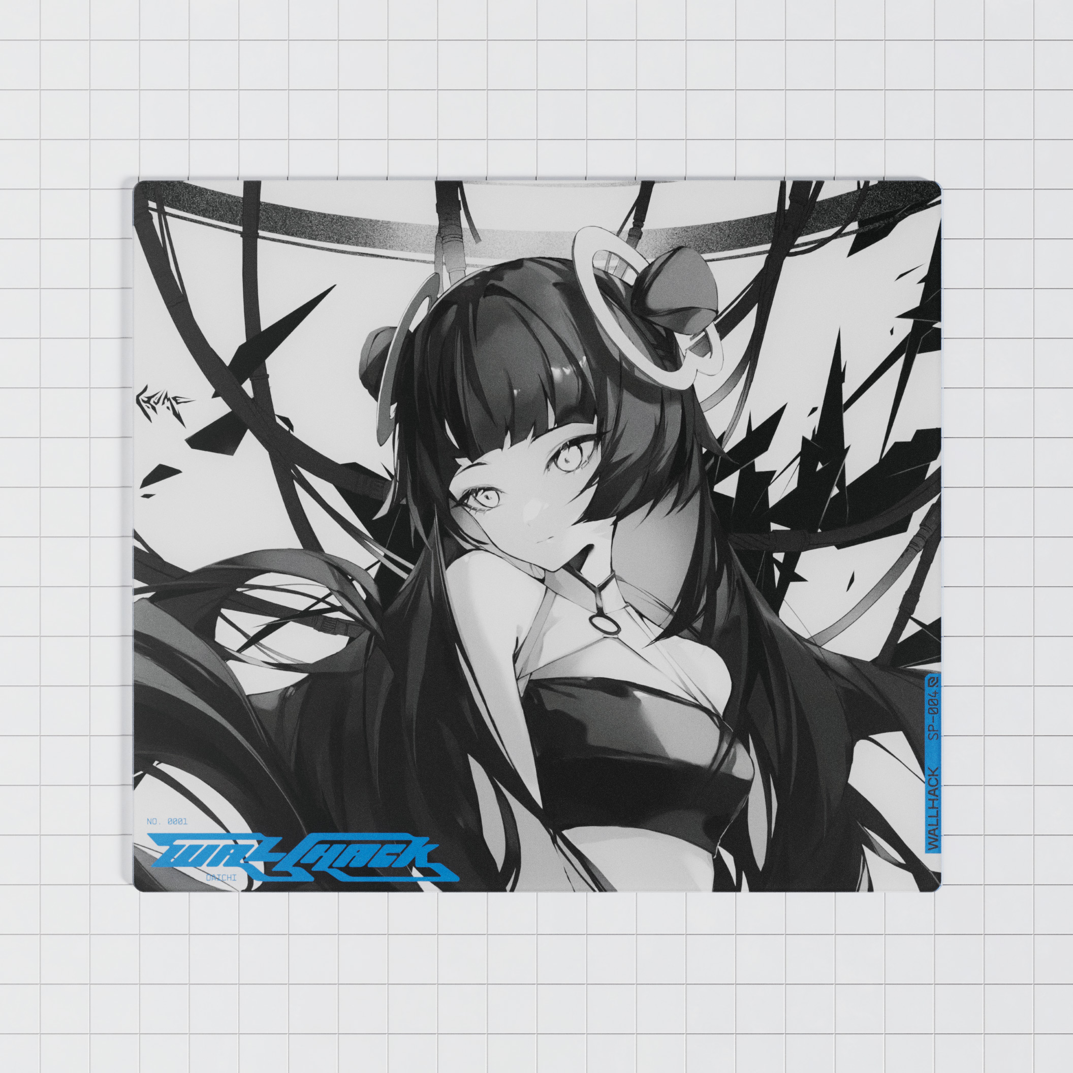 WALLHACK Frenzy Sora ガラスマウスパッド(wallhack sp004 WALLHACK Frenzy Sora ガラスマウスパッド(wallhack sp004