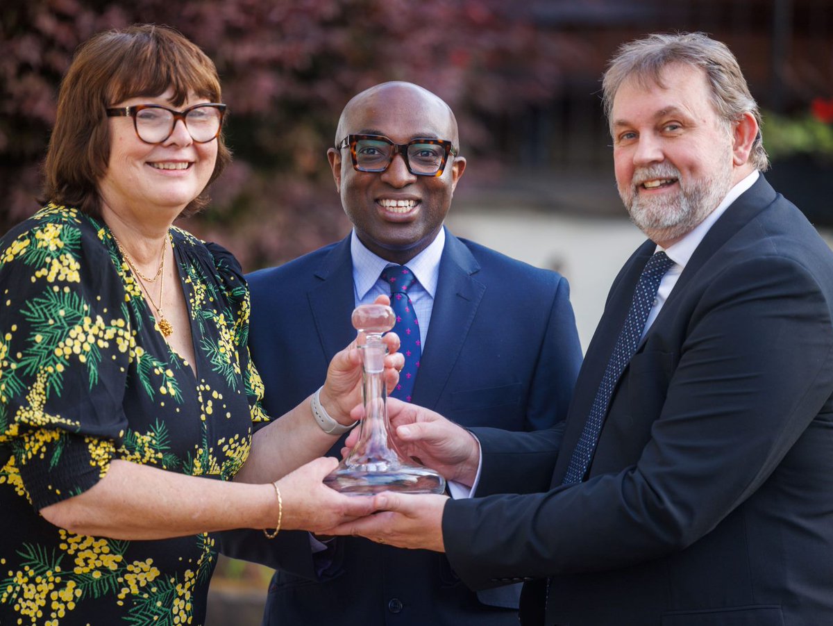 Royal Pharmaceutical Society (@rpharms) on Twitter photo Congratulations to Ade Williams MBE (centre) on receiving the RPS Charter Award in recognition of his outstanding work and passion for the pharmacy profession throughout his career.
Read more: bit.ly/4ev4MzT <a href="/adewilliamsnhs/">Ade Williams</a> @Clairewynn <a href="/PaulBennettRPS/">Paul Bennett</a> Congratulations to Ade Williams MBE (centre) on receiving the RPS Charter Award in recognition of his outstanding work and passion for the pharmacy profession throughout his career.
Read more: bit.ly/4ev4MzT <a href="/adewilliamsnhs/">Ade Williams</a> @Clairewynn <a href="/PaulBennettRPS/">Paul Bennett</a>