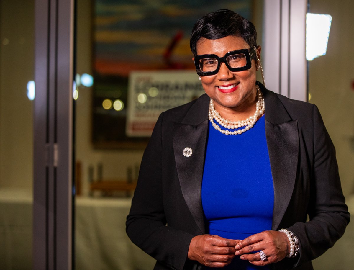 Lorraine Cochran-Johnson is the first Black woman ever elected as DeKalb County CEO, beating out Larry Johnson in the race. Learn her plan on day one. #GaPol theatlantavoice.com/lorraine-cochr…