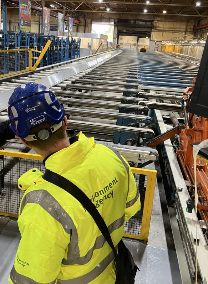 Been checking operators to make sure that they've the right risk assessments for #ClimateChangeAdaptation in place. Thanks to <a href="/NorskHydroASA/">Inactive</a> at #Tibshelf for walking us through theirs and assuring us that they have👍🏾 #AirQuality #Climate #WaterQuality #RegulatingIndustry