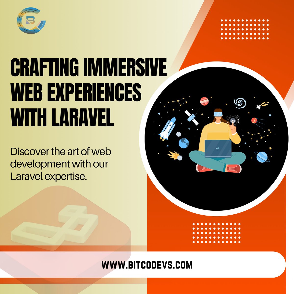 bitcodevs's tweet image. Laravel isn't just a framework; it's how we create captivating web experiences that engage users. Join us at Bitcodevs Digital and explore endless possibilities together! #Bitcodevs #LaravelDevelopment #like .