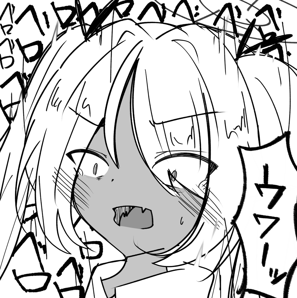 ブルーアーカイブ・足舐め・ドラゴン
#ブルアカ 