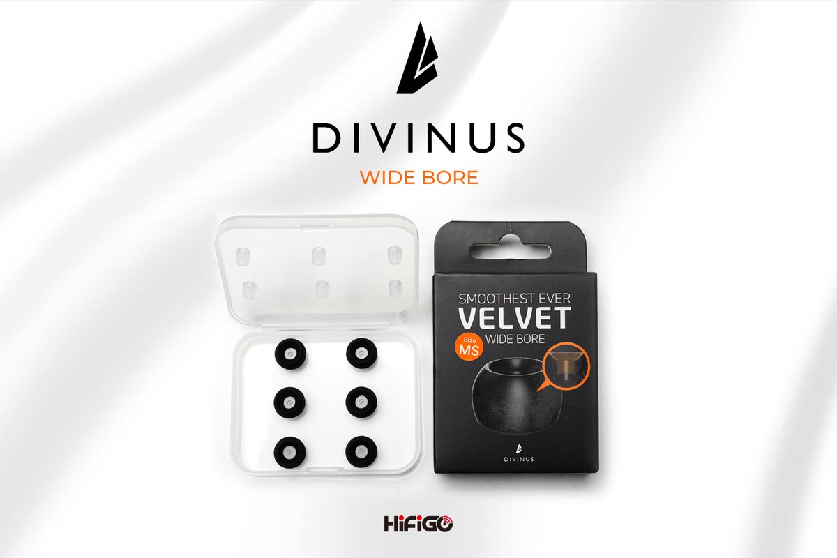 HiFiGoAudio's tweet image. 🎧Discover the Craftsmanship with #DIVINUS #Velvet #Eartips!🎧
✨Superior comfort and fit~✨
👏👏Upgrade your listening experience now!👇
HiFiGo:hifigo.com/products/divin…
AliExpress:aliexpress.com/item/100500713…
AmazonUS:amazon.com/dp/B0D66FTVXW/…
AmazonJP:amazon.co.jp/dp/B0D66BCJLP/…
#hifi
