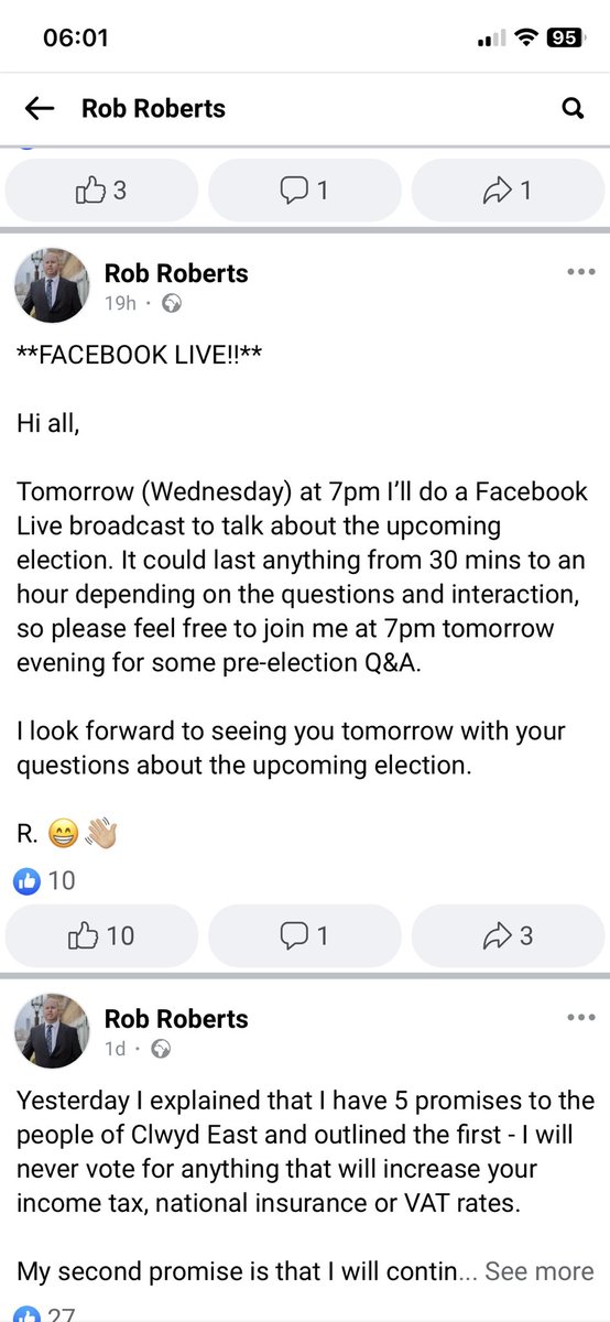 Parody Rob Roberts MP. Delyn. tweet media