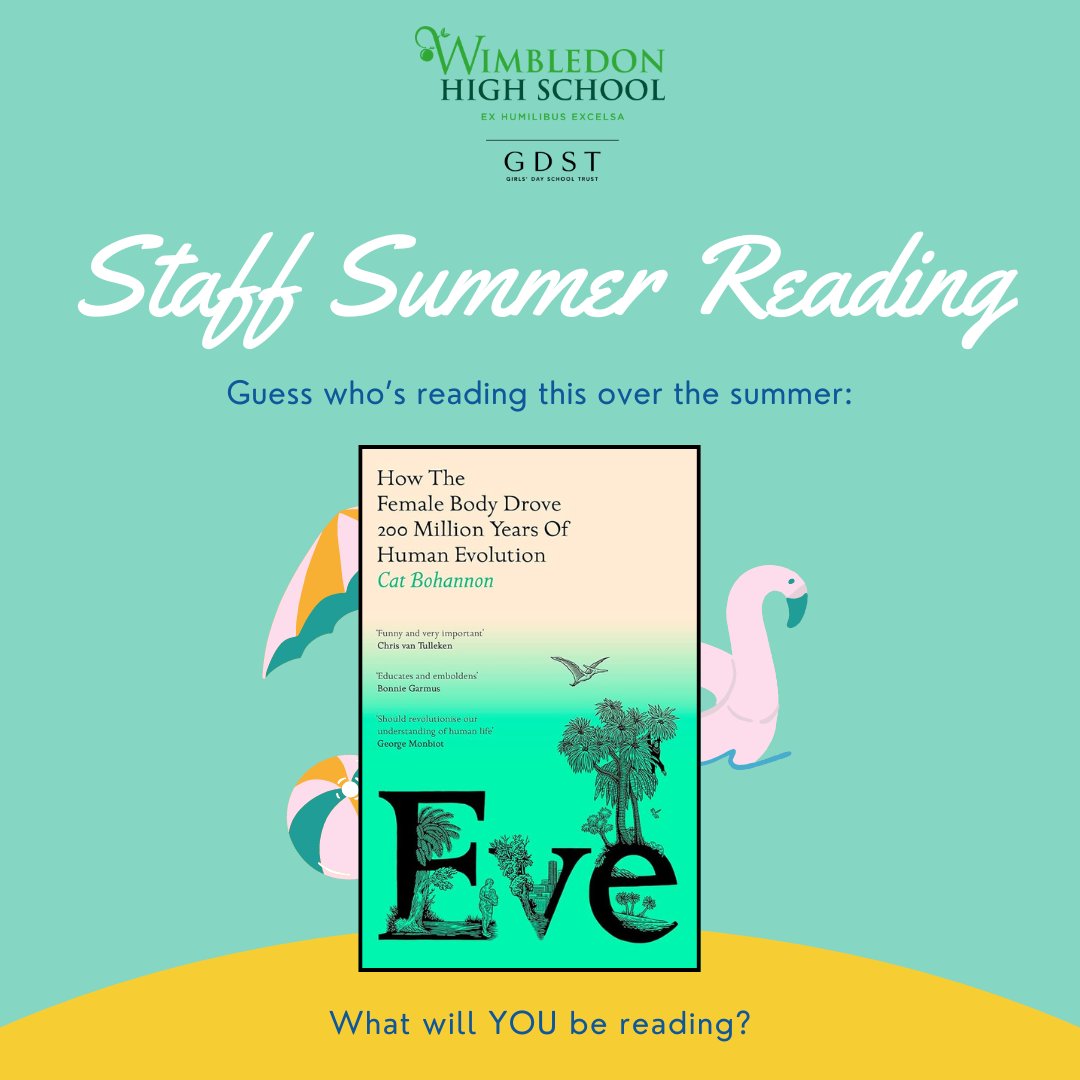 One of our Teachers is reading "Eve" by Cat Bohannon this summer! Guess who? 🌿🔍

Join us in exploring the origins of humankind and discover the incredible journey of women through time. Let’s make this summer a season of knowledge and inspiration! 🌟

instagram.com/p/C8XKK34oBqt/