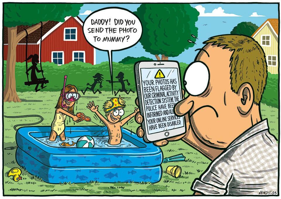 The Belgian version of chat control is nothing but mass surveillance. It’s what the Going Dark initiative call “setting the right narrative”. But the consequences are the same. It’s client-side scanning (state spyware in your phone) of European citizens’ private communication.