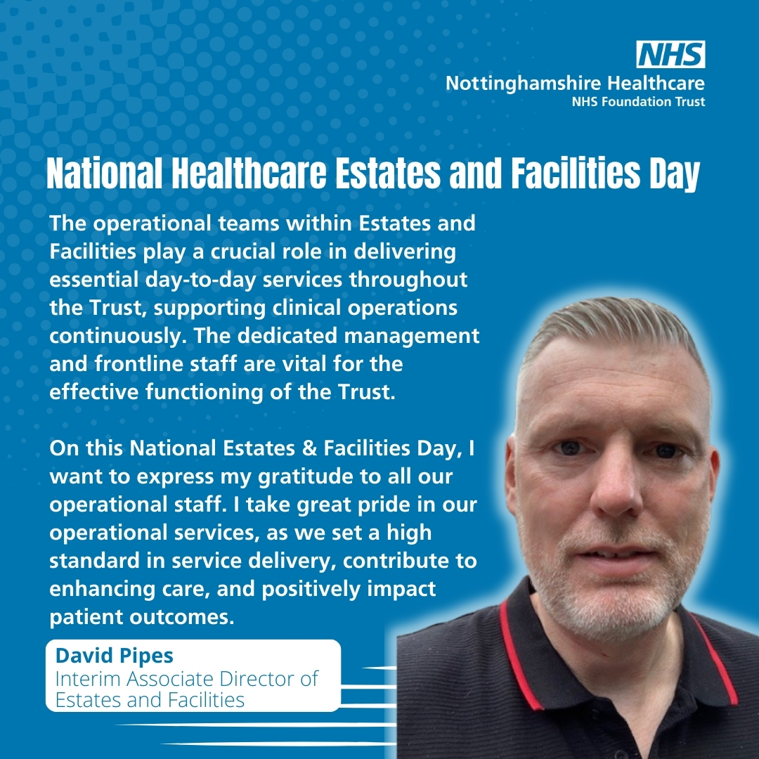 Our Strategic Director of Estates and Facilities, Dawn Chambers, along with Interim Associate Director of Estates and Facilities, David Pipes, express their thanks to the E&amp;F team for their ongoing dedication and hard work. #HealthEFMDay