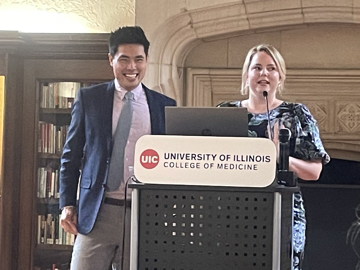 Congratulations to <a href="/UICUrol/">UIC Urology</a> chief residents Drs. Rabun Jones and Andrew Lai on your graduation! Can’t wait to see what you accomplish both together and individually!! <a href="/UICUrol/">UIC Urology</a> <a href="/LurieUrology/">Lurie Children's Pediatric Urology</a> <a href="/rabunh/">Rabun Jones</a>