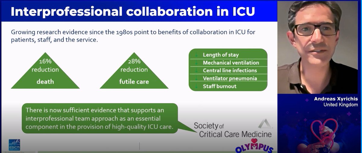 FEARLESS_ICU (@fearless_icu) on Twitter photo ๐ซฑ๐ผโ๐ซฒ๐พInterprofessional #collaboration in #ICU is vital for several reasons. The most important are that it
๐นReduces mortality
๐นReduces futile care
๐นReduces staff #burnout
โจCheck out the slide below for some more info on the benefits of #teamwork!
#criticalcare #team #teamwork ๐ซฑ๐ผโ๐ซฒ๐พInterprofessional #collaboration in #ICU is vital for several reasons. The most important are that it
๐นReduces mortality
๐นReduces futile care
๐นReduces staff #burnout
โจCheck out the slide below for some more info on the benefits of #teamwork!
#criticalcare #team #teamwork