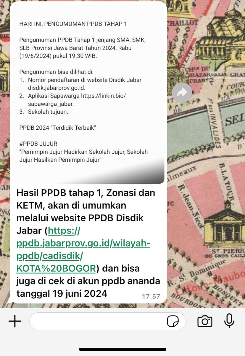 alienrealitaev's tweet photo. info ppdb jabar jam 19.30 https://t.co/URPIfF0X5M