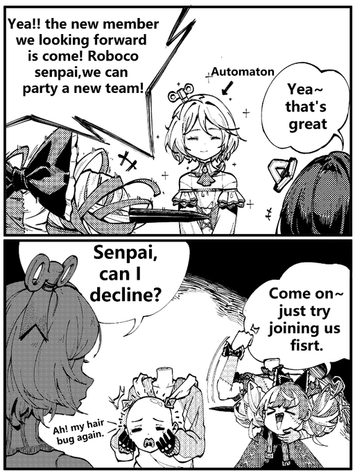Hololive new team~
.
.
.
(My english is bad,so I used ChatGpt to translate my dialogue)
#holojustice 
#Immergination
#graveyART
#ロボ子Art 