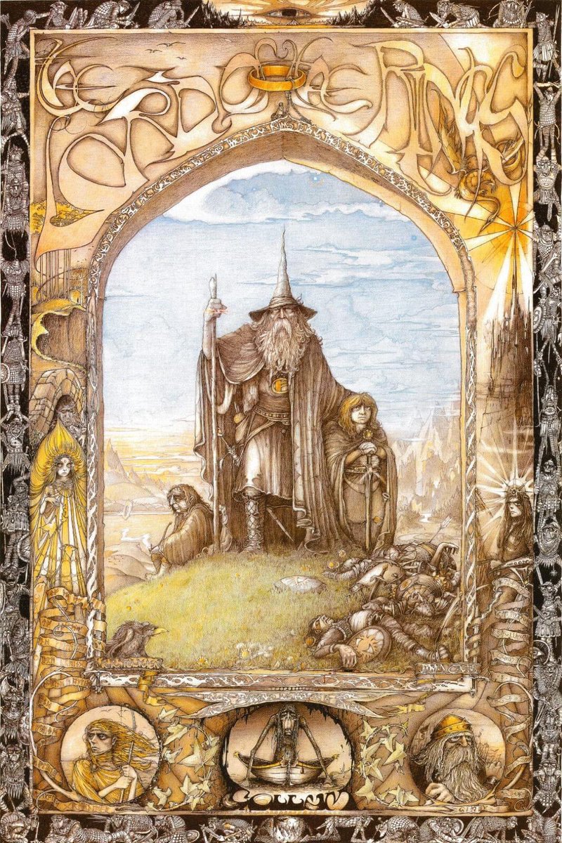 If you had this Lord of the Rings poster on your wall in the 80’s, you are my people 

- Jimmy Cauty (1976)
