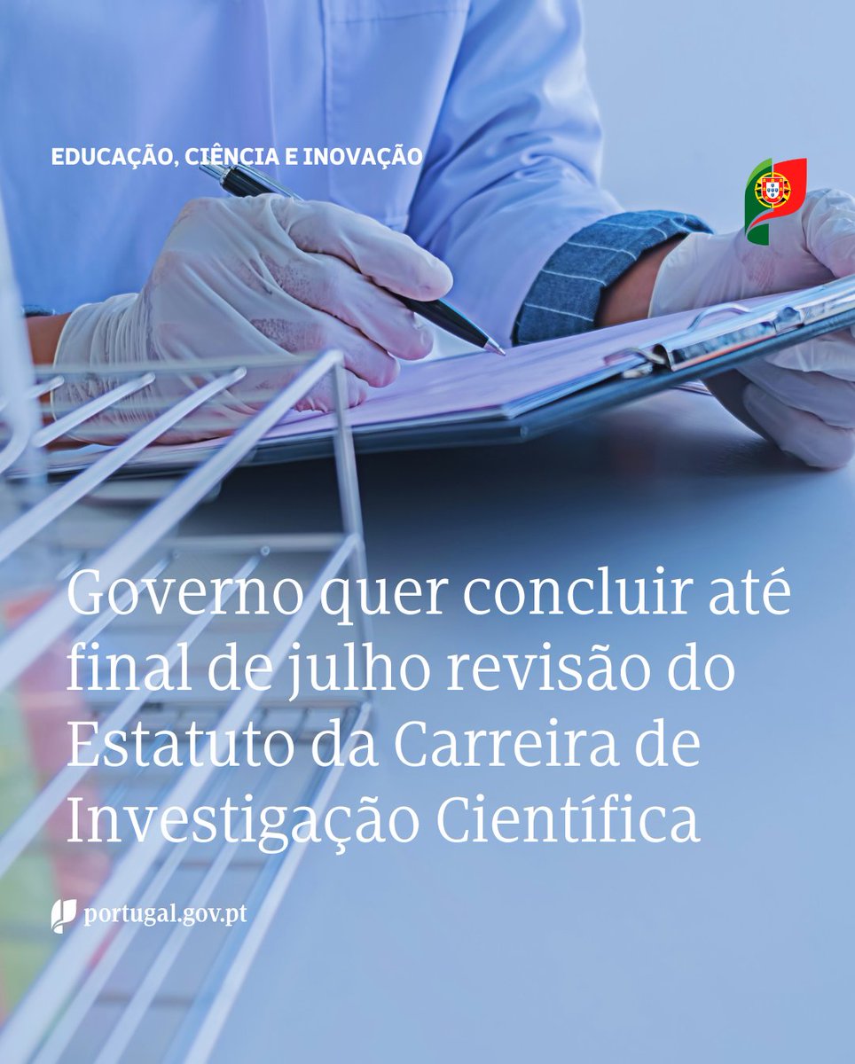 Educacao_PT's tweet photo. Ministério da @educacao_pt, ultima proposta de revisão do Estatuto da Carreira de Investigação Científica (#ECIC) depois d reunir-se ontem, dia 18 de junho, com o #CRUP, #CCISP e sindicatos.  

📰Saiba mais em👉 https://t.co/WoLYTIdyYN .

#carreiradeinvestigação #ECIC https://t.co/JwQC1AlxJy
