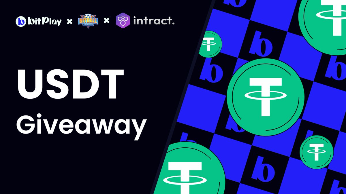 BitPlayFun's tweet photo. @BitPlayFun 🤝@metabitball USDT #Giveaway on @IntractCampaign

🎁 100 USDT for 10 Lucky Winners

#BitPlay, an #AI-driven #Web3 casual gaming platform. 
#Bitball,  the first game in the #BitPlay casual gaming ecosystem.

Join now:
https://t.co/nL0gkSRO7B https://t.co/jrZvTplhnE