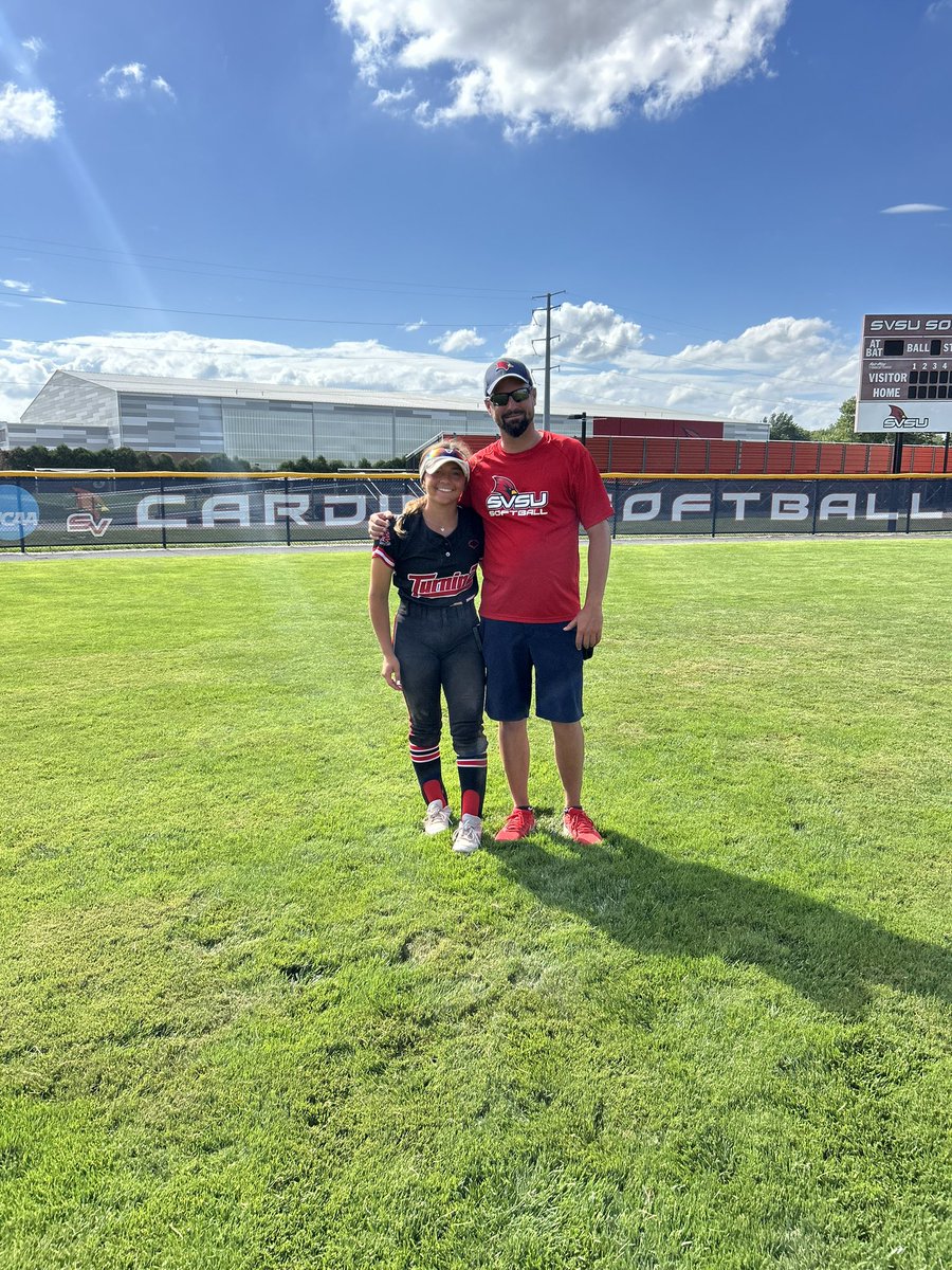 Thank you so much <a href="/svsu_ryan/">CoachRyan</a> for putting on an amazing camp! This was so high energy and upbeat. I loved how we worked on approach type things. It really did improve my game! Let’s go cardinals❤️💙