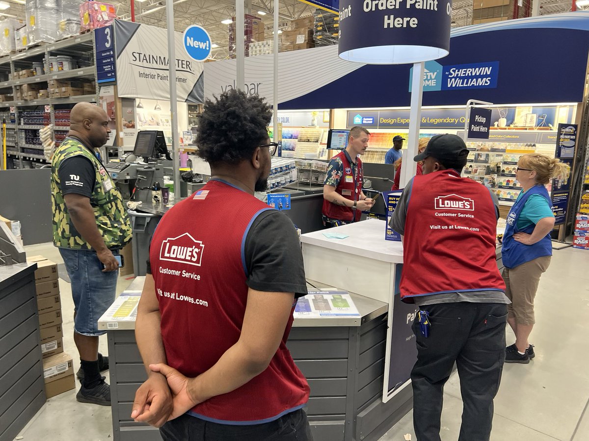 Alysha Scott (@alyshakellie) on Twitter photo ASM Matthew and Paint CSA Amanda teaching the team all about mixing paint. Great job! Breaking down the walls between departments <a href="/mattz_720/">MattZ_2995</a> <a href="/Matthew01476387/">Matthew Vukovan</a> <a href="/Suzie02409046/">Suzie Howard</a> <a href="/DanJRomanowski/">Dan Romanowski</a> <a href="/DCT0813MD/">Dante Thomas</a> #crosstraining #oneteam ASM Matthew and Paint CSA Amanda teaching the team all about mixing paint. Great job! Breaking down the walls between departments <a href="/mattz_720/">MattZ_2995</a> <a href="/Matthew01476387/">Matthew Vukovan</a> <a href="/Suzie02409046/">Suzie Howard</a> <a href="/DanJRomanowski/">Dan Romanowski</a> <a href="/DCT0813MD/">Dante Thomas</a> #crosstraining #oneteam