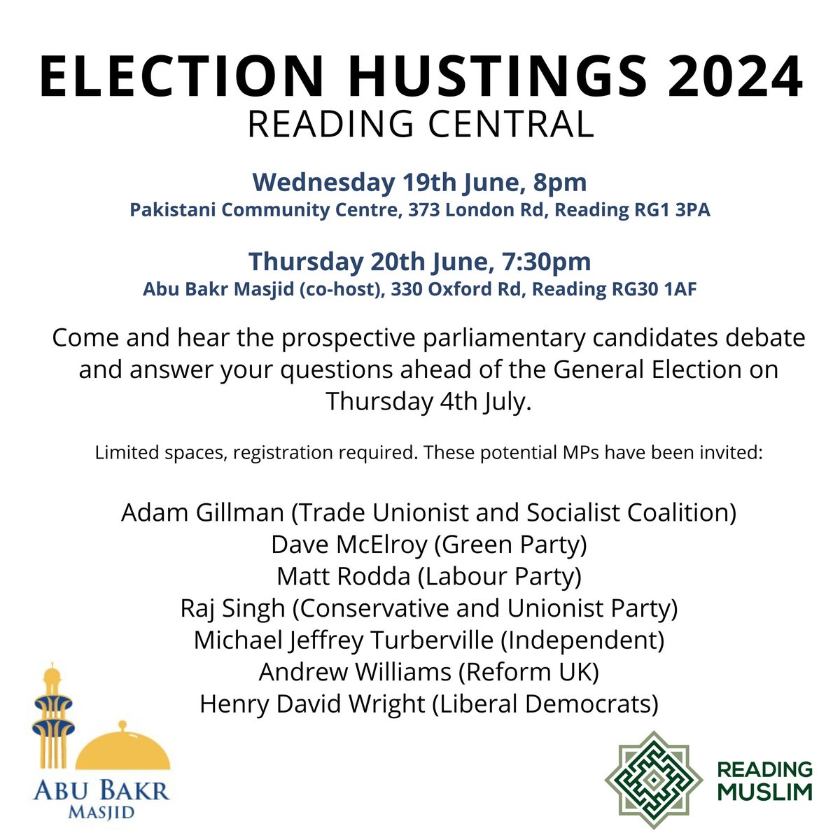 Reading Muslim tweet media