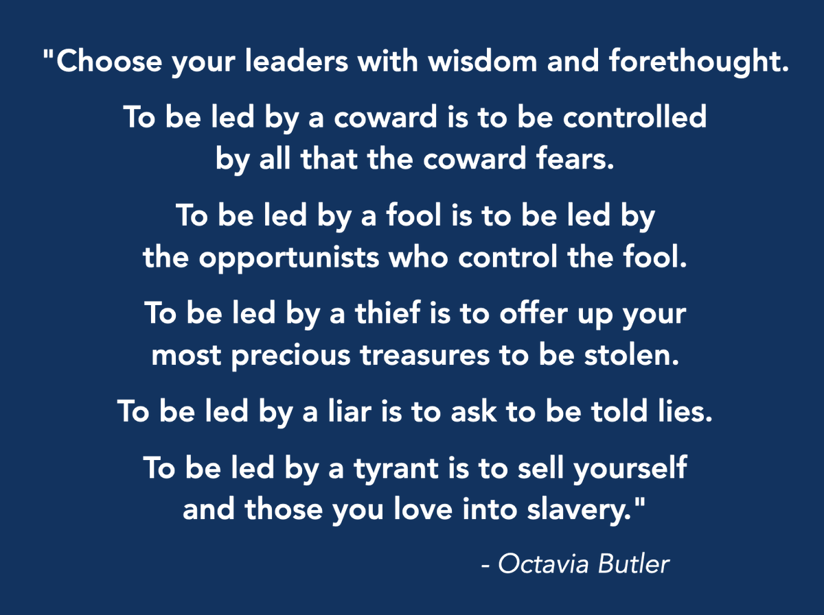 JKernerOT's tweet photo. WOW! She nailed it perfectly!
Nations like the US, UK, Canada, Germany, Australia, New Zealand, Netherlands, France and others are controlled and run by corrupt cowards and traitors.
These corrupt traitors are puppets of global oligarchs, pushing harmful global agendas at the expense of their nations and citizens.
My own attitude and philosophy regarding corrupt governments are stated perfectly by these great statesmen:
Mahatma Gandhi : “Civil disobedience becomes a sacred duty when the state has become lawless or corrupt. And a citizen who barters with such a state shares in its corruption and lawlessness.”
Samuel Adams: “It does not take a majority to prevail ... but rather an irate, tireless minority, keen on setting brushfires of freedom in the minds of men.”
Thucydides: “Freedom is the sure possession of those alone who have the courage to defend it.”
Thomas Jefferson: “Governments are instituted among men, deriving their just powers from the consent of the governed, that whenever any form of government becomes destructive of these ends, it is the right of the people to alter or to abolish it and to institute a new government. It is their right, it is their duty to throw off such government and provide new guards for their future security.”
Benjamin Franklin: “Those who would give up essential Liberty to purchase a little temporary safety, deserve neither liberty nor safety.”
Ronald Reagan: “As long as we remember our first principles, and believe in ourselves, the future will always be ours. We the people tell the government what to do, it doesn’t tell us.”
Winston Churchill: “It is not a choice to fight evil, you must fight evil, for it will either kill you now or kill you later but it will surely kill you!”
Abraham Lincoln: “We the people are the rightful masters of both Congress and the courts, not to overthrow the Constitution but to overthrow the men who pervert the Constitution.”
Patrick Henry: “The Constitution is not a document for the government to restrain the people. It is an instrument for the people to restrain the government.”
Thomas Paine: “It is not in numbers, but in unity, that our great strength lies; yet our present numbers are sufficient to repel the force of all the world.”
Albert Einstein: “The strength of the Constitution lies entirely in the determination of each citizen to defend it. Only if every single citizen feels duty bound to do his share in this defense are the constitutional rights secure. The world will not be destroyed by those who do evil, but by those who watch them without doing anything.”
William Faulkner: “Never be afraid to raise your voice for honesty and truth and compassion against injustice and lying and greed. If people all over the world . . . would do this, it would change the world.”
Martin Luther King, Jr: “We must learn that passively to accept an unjust system is to cooperate with that system, and thereby to become a participant in its evil.”
Howard Zinn: “Civil disobedience is not our problem. Our problem is civil obedience. Our problem is that people all over the world have obeyed the dictates of leaders…and millions have been killed because of this obedience…Our problem is that people are obedient all over the world in the face of poverty and starvation and stupidity, and war, and cruelty. Our problem is that people are obedient while the jails are full of petty thieves… (and) the grand thieves are running the country. That’s our problem.”
John Adams: “Government is instituted for the common good; for the protection, safety, prosperity, and happiness of the people; and not for profit, honor, or private interest of any one man, family, or class of men; therefore, the people alone have an incontestable, unalienable, and indefeasible right to institute government; and to reform, alter, or totally change the same, when their protection, safety, prosperity, and happiness require it.”
The key question is: How many people will have the courage and integrity to stand against governments and global oligarchs and their false and harmful narratives? How many will refuse to comply with their agendas and mandates?