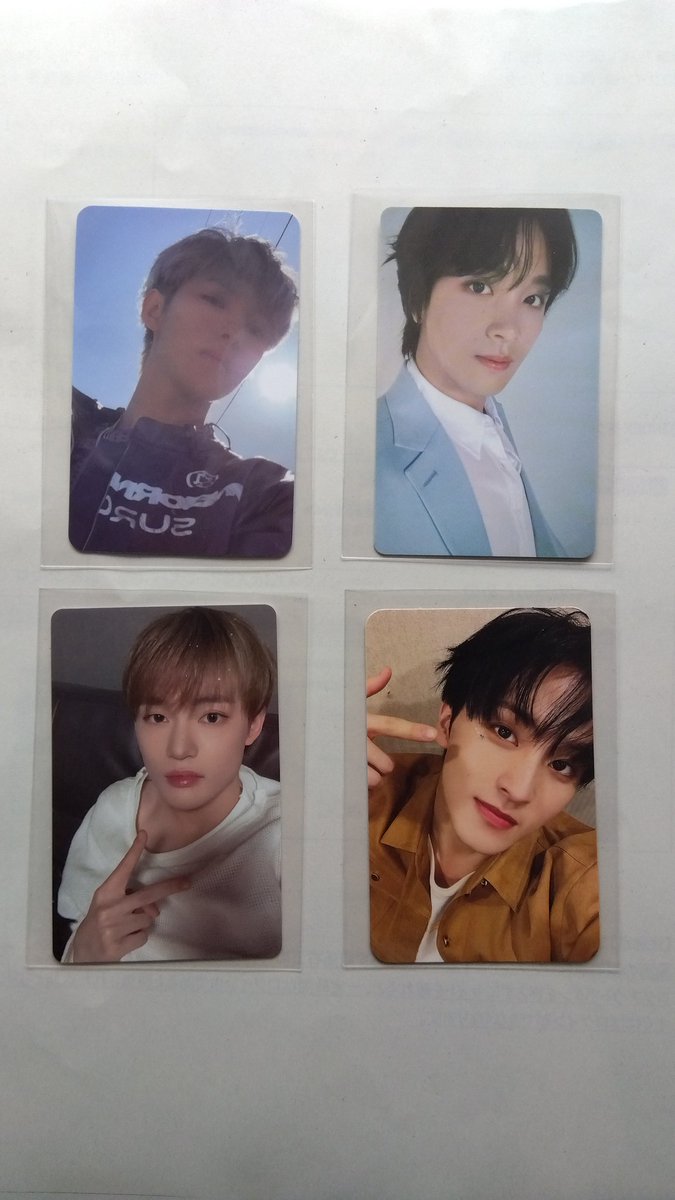 ne0cull's tweet photo. NCTDREAM ドリム ISTJ DREAM()SCAPE Moonlight トレカ 交換
 
譲　1枚目　チョンロ　ヘチャン　ロンジュン　マーク

求　2枚目💚　マーク　ジェノ　ジェミン　（💖ジェミン優先）（過去トレカも検討）

郵送にての交換希望です。
お気軽にリプ、DMお願いします🙇🏻 https://t.co/YbGCANN4vO