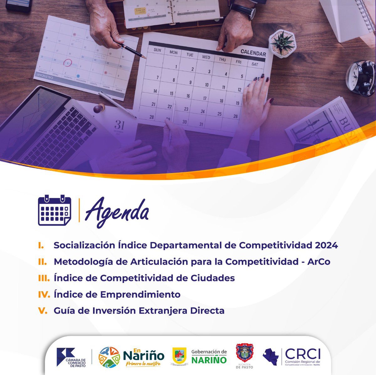 ColombiaCompite's tweet photo. #CPCparticipa este viernes desde Pasto #IDC2024 #ISE2024 #ICC2023 #INC2023 https://t.co/HGfyvaZvK1