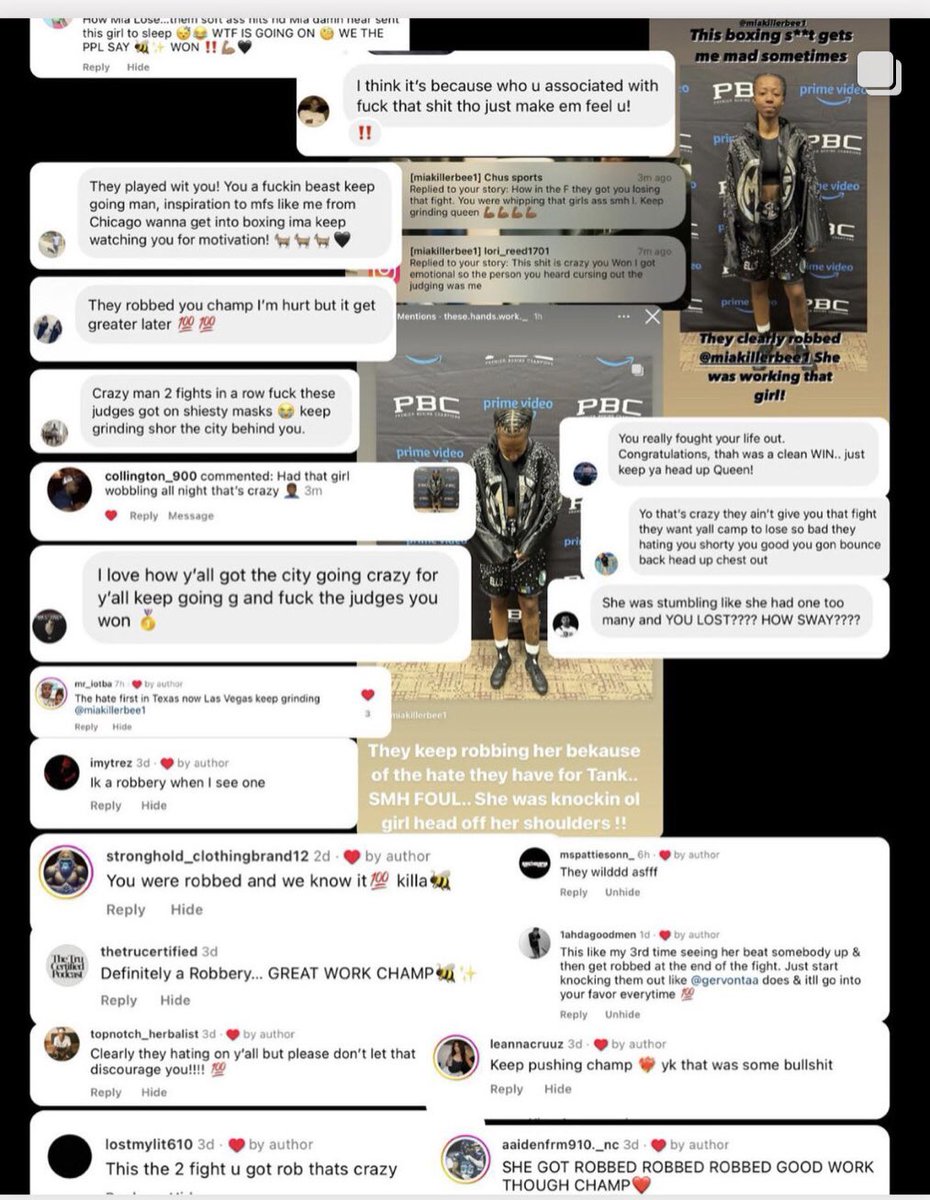 Mia Killer Bee Ellis 🐝 8-3-7KO’s tweet media