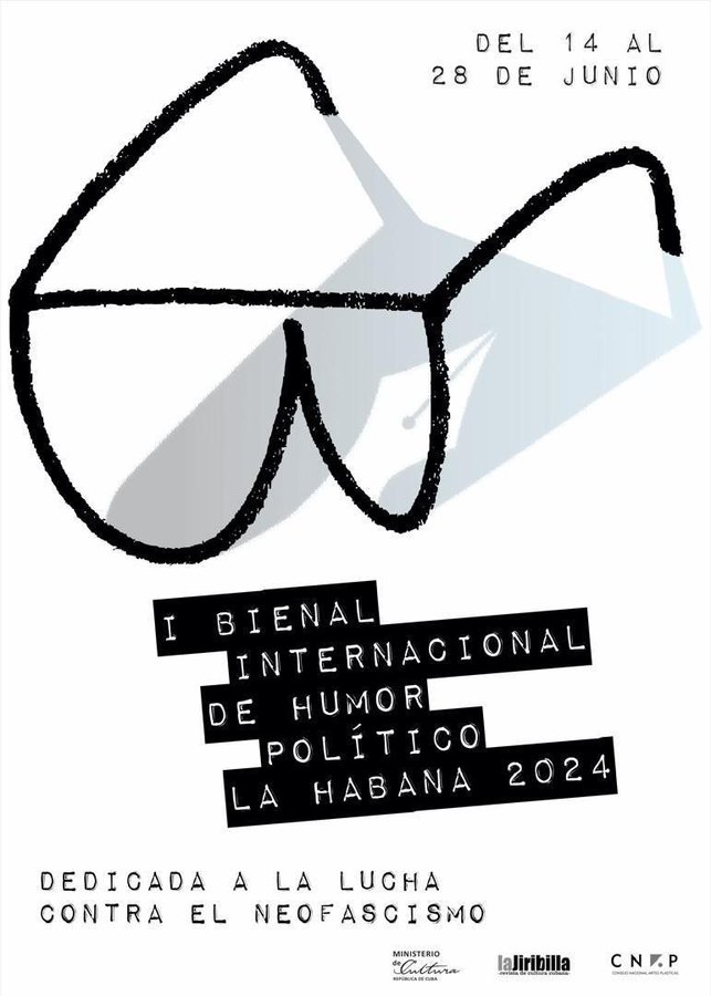 Se realiza en #Cuba la I Bienal Internacional de Humor Político. El arte comprometido dice mucho en pocos trazos.