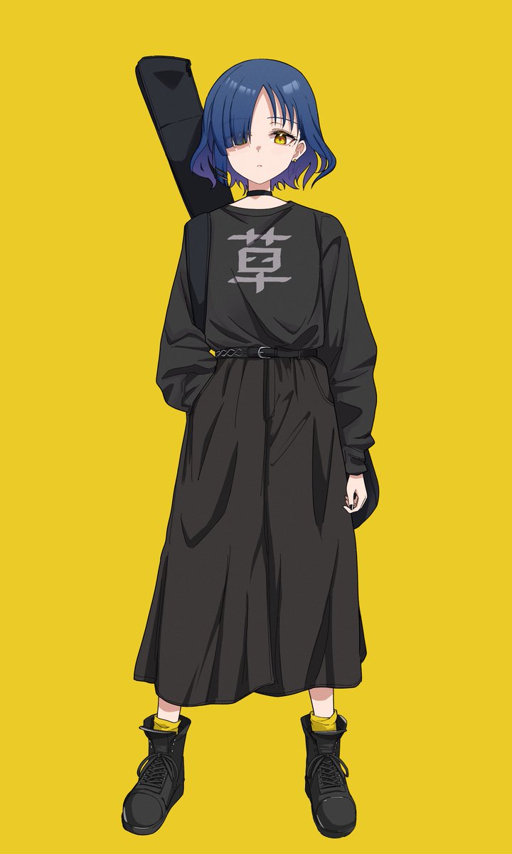 山田リョウ 「リョウ#ぼっち・ざ・ろっく 」|Instantのイラスト