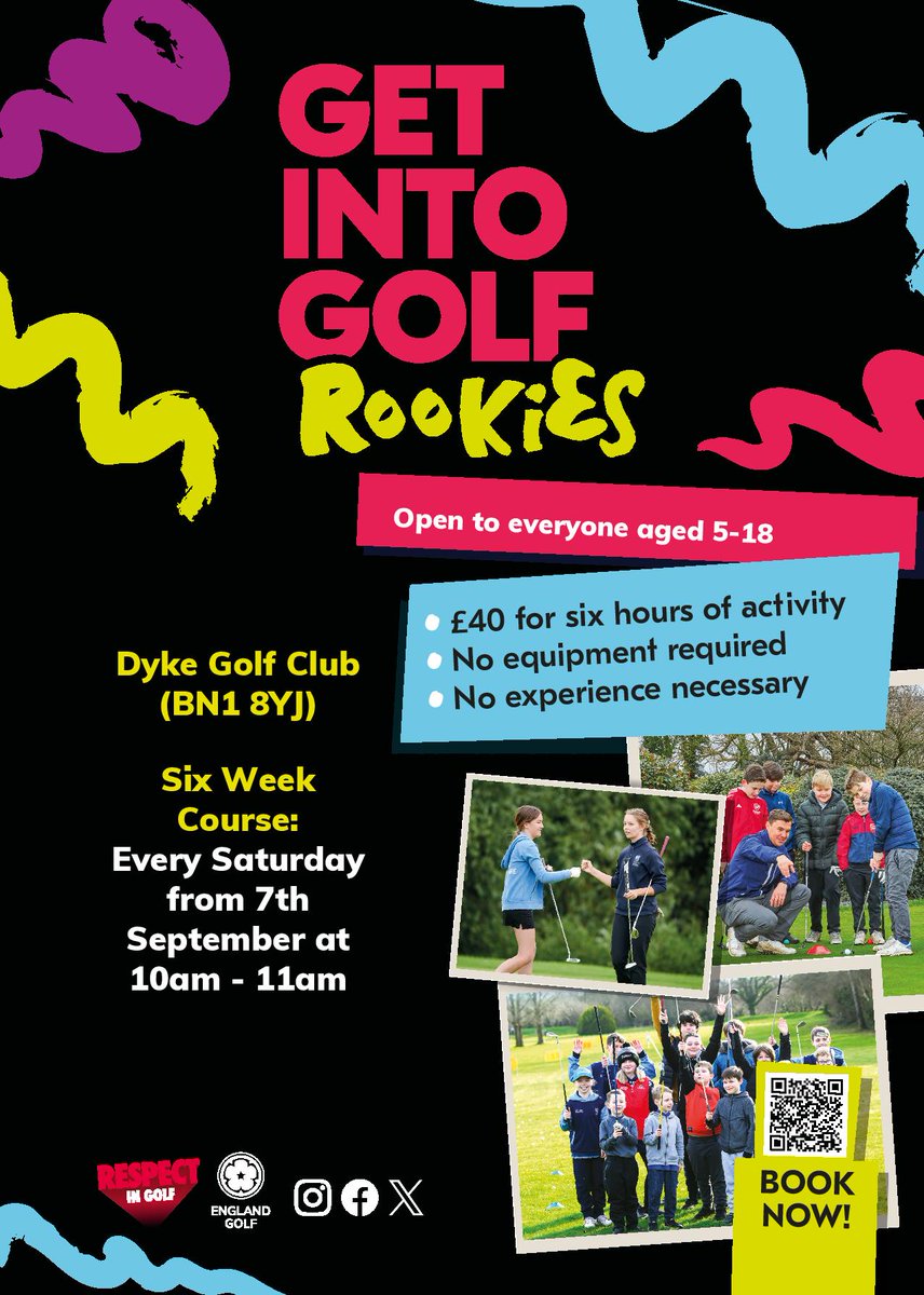 Fancy giving golf a try this year...why not join us for our Get into Golf Rookies program starting this September.  <a href="/GirlsGolfRocks1/">Girls Golf Rocks</a>  <a href="/GetIntoGolf/">Get Into Golf</a>