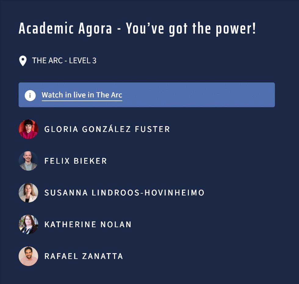 🚆En route to Brussels

⚡️Will discuss power and data protection with Susanna Lindroos-Hovinheimo, @Nolan_Katie, <a href="/rafa_zanatta/">Rafael Zanatta</a> and, of course, <a href="/FusterGloria/">gloria gonzález fuster</a> 

🎈<a href="/EU_EDPS/">EDPS</a> 20th Anniversary Summit

Join us online tomorrow at 11:00 
20years.edps.europa.eu/en/summit/live…