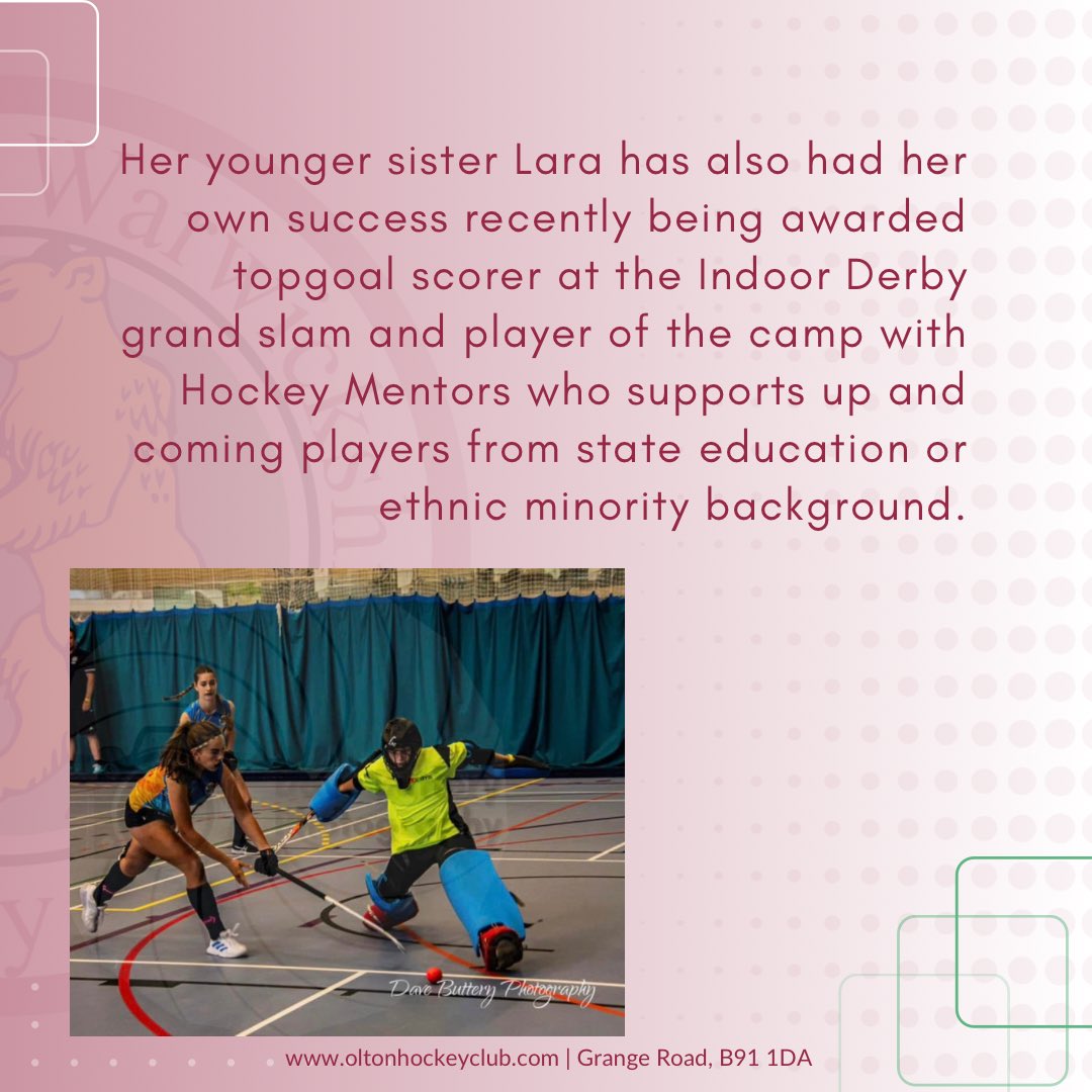 Pleased to share the recent successes of Martina and Lara Grace!  #thefutureisbright #englandhockey