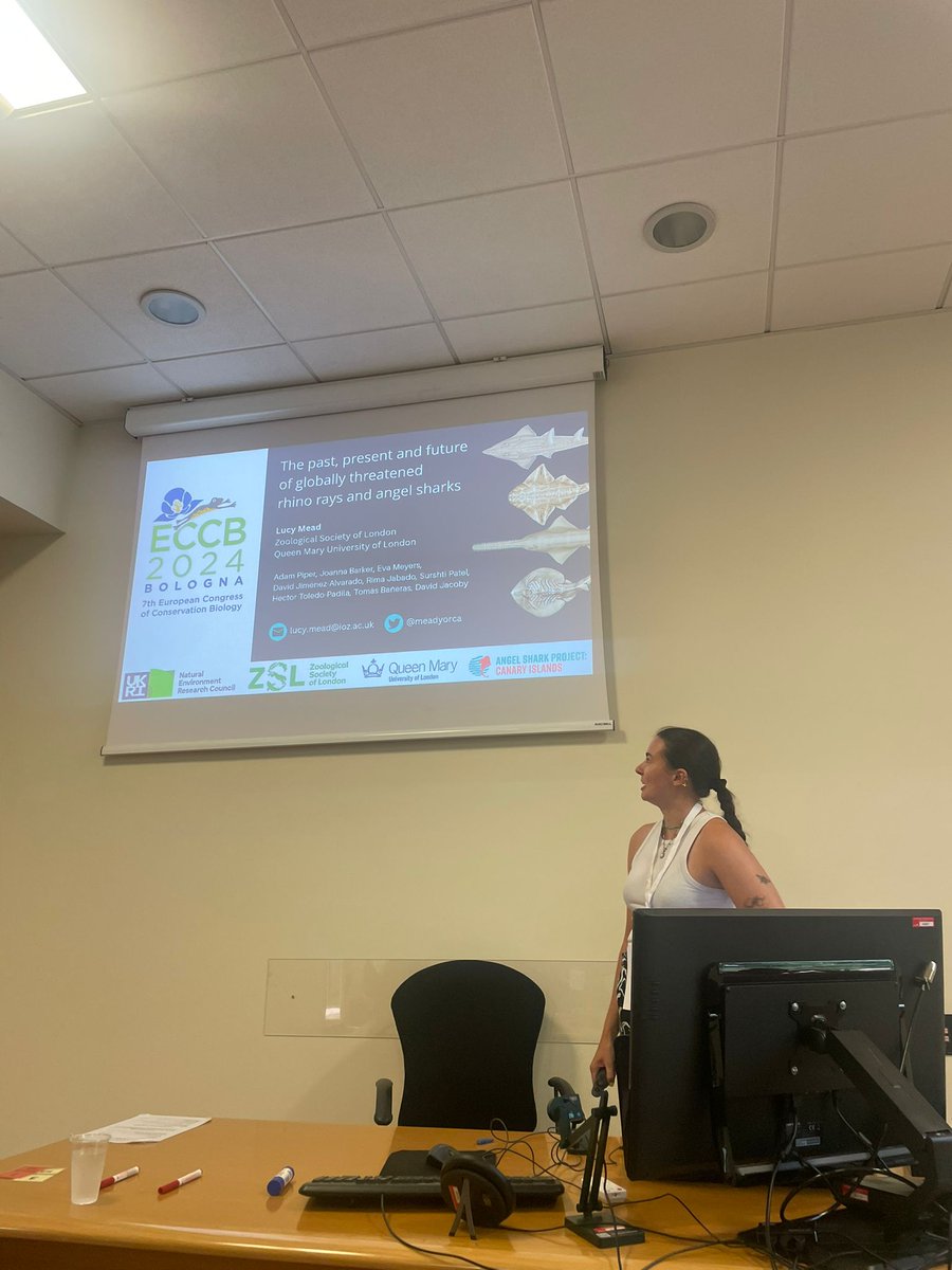 Eizaguirre Lab (@eizaguirrelab) on Twitter photo Another busy day today, starting with the fantastic <a href="/meadyorca/">Lucy Mead</a> talking about Conservation challenges of #rays and #AngelSharks <a href="/DJacoby_Marine/">David Jacoby</a> <a href="/ZSLScience/">ZSL Science</a> <a href="/QM_SBBS/">QM_SBBS</a> #ECCB2024 Another busy day today, starting with the fantastic <a href="/meadyorca/">Lucy Mead</a> talking about Conservation challenges of #rays and #AngelSharks <a href="/DJacoby_Marine/">David Jacoby</a> <a href="/ZSLScience/">ZSL Science</a> <a href="/QM_SBBS/">QM_SBBS</a> #ECCB2024