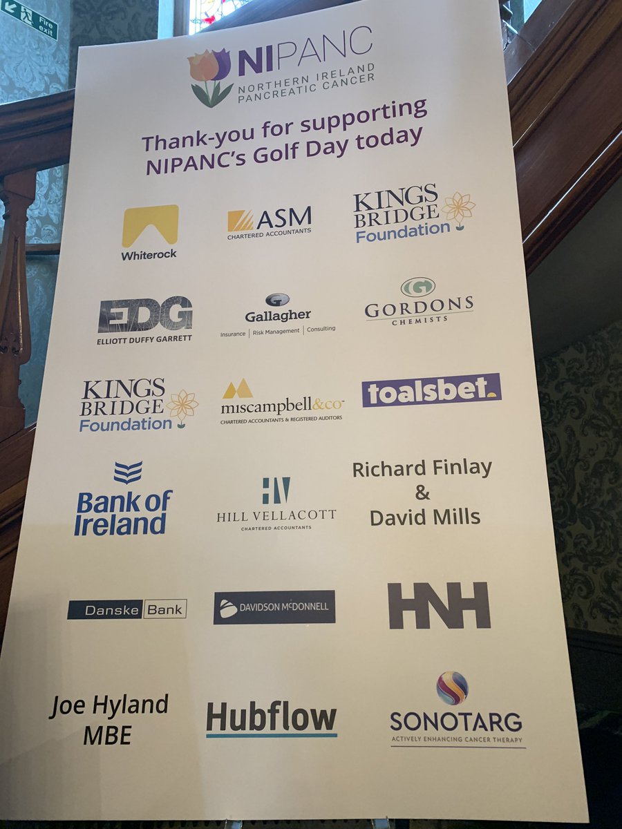 Delighted to be a sponsor at the inaugural <a href="/NIPANC_/">NIPANC</a> golf day at @MaloneGC earlier this week. Some great scoring but congratulations to <a href="/BankofIrelandUK/">Bank of Ireland UK</a> team for coming in 1st.
