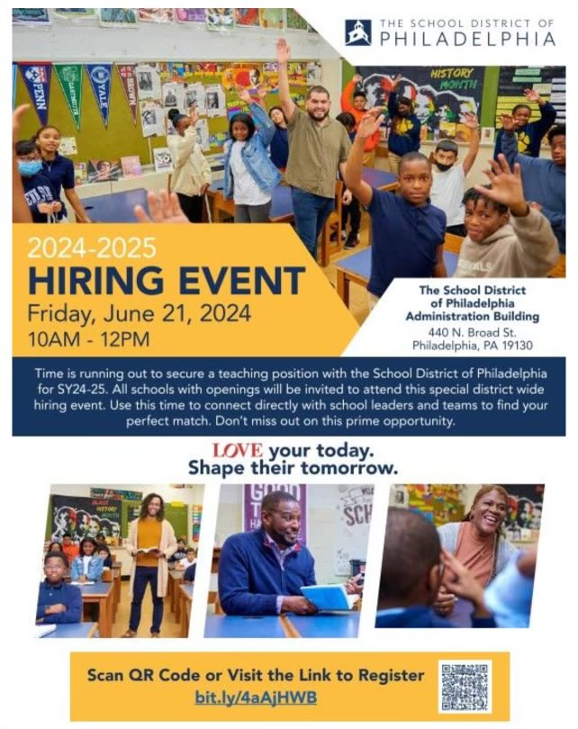 If you are looking for a teaching position here is a terrific opportunity to connect with schools in the SDP!