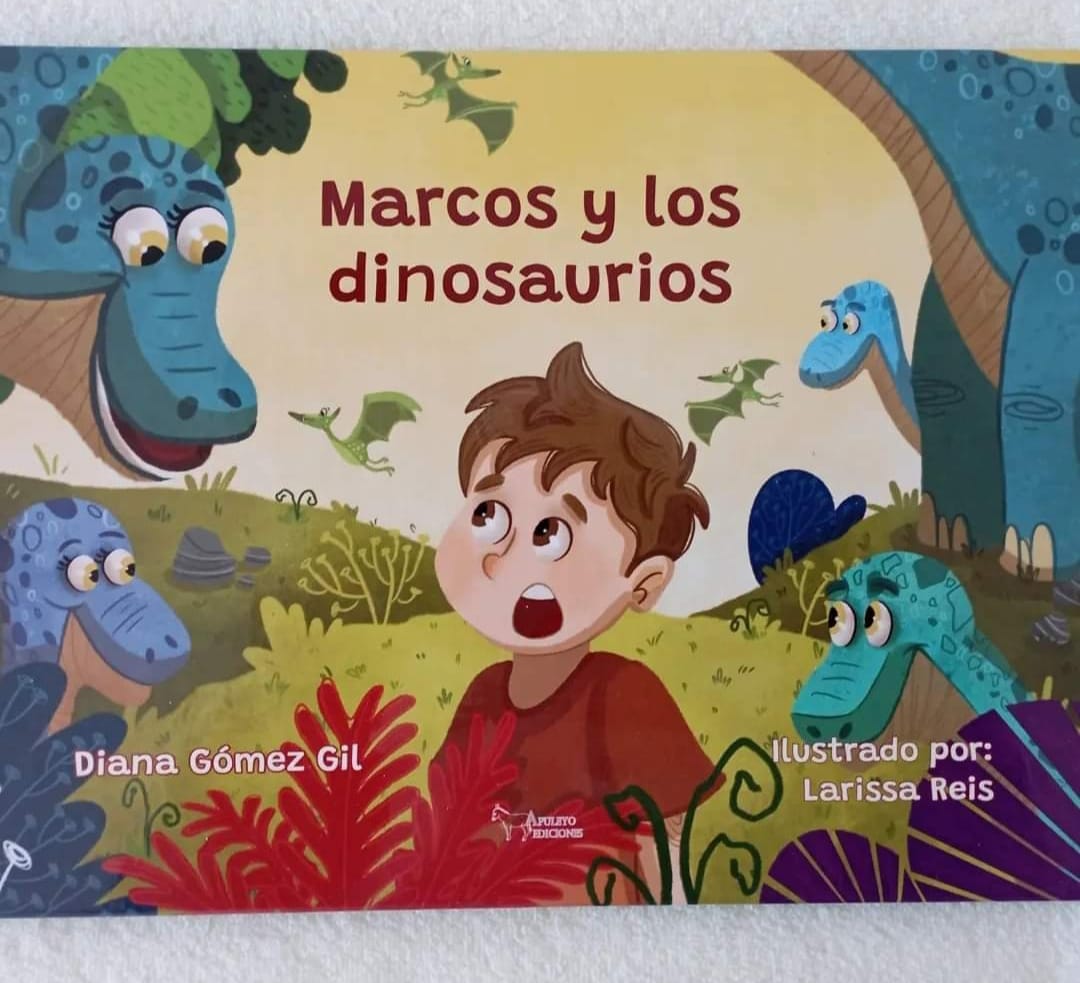 AroHuesca's tweet photo. Todavía quedan ejemplares en la sede de ARO del cuento infantil Marcos y los dinosaurios, escrito por nuestra trabajadora social Diana Gómez Gil https://t.co/5Mle11F7pX