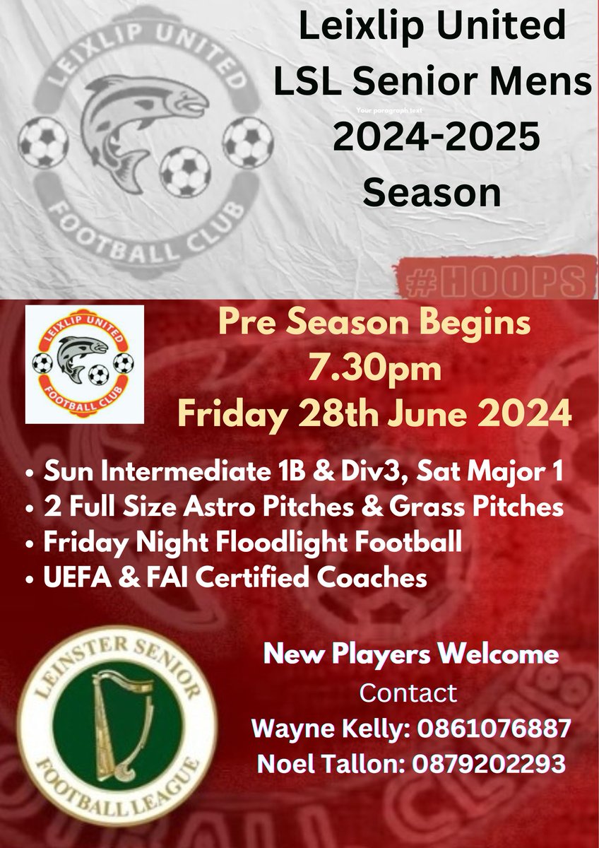 Leixlip United AFC tweet media
