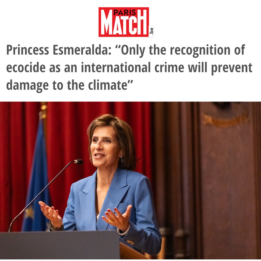 Stop Ecocide Belgium (@stopecocidebe) on Twitter photo ‘It was at #Brussels city hall. Princess Esmeralda (<a href="/esmeraldadereth/">Esme</a>) presented a preview of “Amazonia, Heart of Mother Earth”, the film she directed + produced with Gert-Peter Bruch, founder of <a href="/PlaneteAmazone/">Planète Amazone</a>.'Full <a href="/ParisMatchBe/">Paris Match Belgique</a> article: parismatch.be/actualites/env… ‘It was at #Brussels city hall. Princess Esmeralda (<a href="/esmeraldadereth/">Esme</a>) presented a preview of “Amazonia, Heart of Mother Earth”, the film she directed + produced with Gert-Peter Bruch, founder of <a href="/PlaneteAmazone/">Planète Amazone</a>.'Full <a href="/ParisMatchBe/">Paris Match Belgique</a> article: parismatch.be/actualites/env…