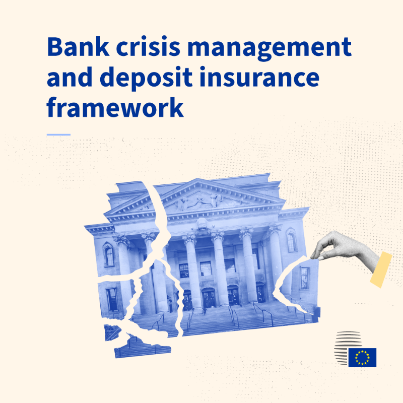 EUCouncilPress's tweet photo. The @EUCouncil today agreed a new bank crisis management and deposit insurance framework. The new rules will:
- cover smaller banks
- shield deposits and taxpayers’ money
- create more financial stability
- deepen the Banking Union
#CMDI #BU
Read more 👇