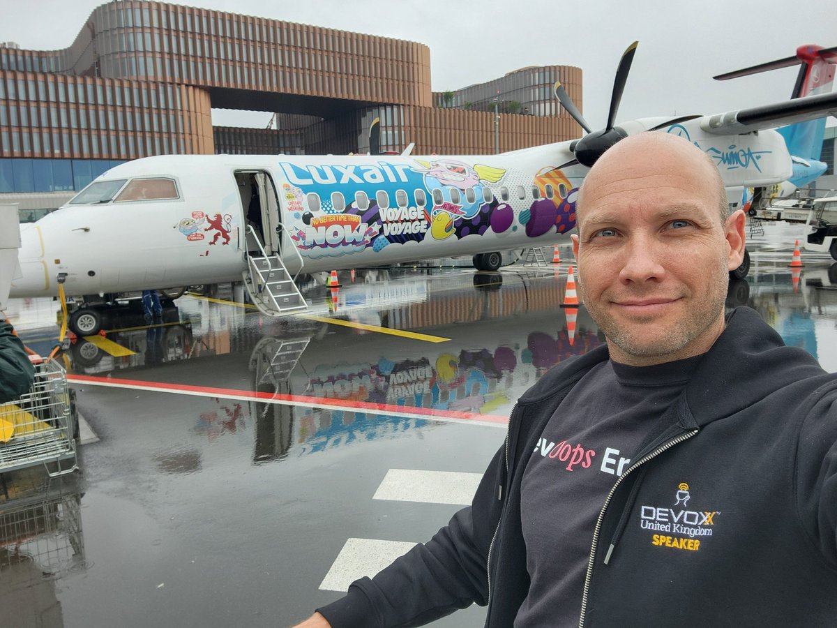 horovits's tweet photo. Check out my funky ride to Luxembourg π±πΊ with @LuxairAirlines.
Had fun in Berlin at #stackconf π
See you soon @voxxed_lu π«
#voxxed #devoxx https://t.co/cPLvCHxHo3