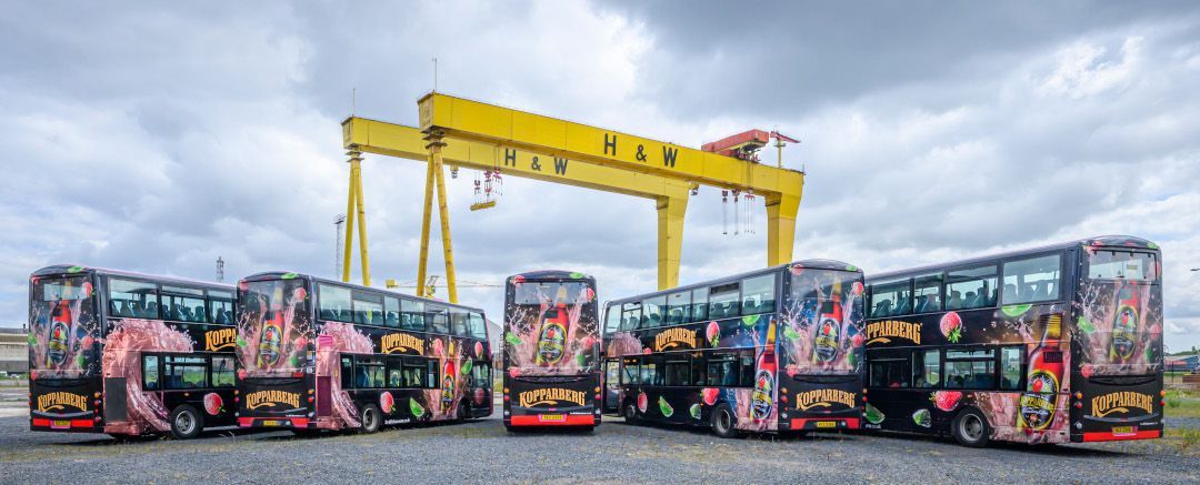 GlobalNIreland's tweet photo. Name a more iconic advertising format in an iconic setting... We’ll wait! 🤩
🏷️ @KopparbergIE @OMD_Ireland @TalonOOH_Ire
#busadvertising #OOH #Outdooradvertising #wrappedbus https://t.co/VR0b5YOgTC