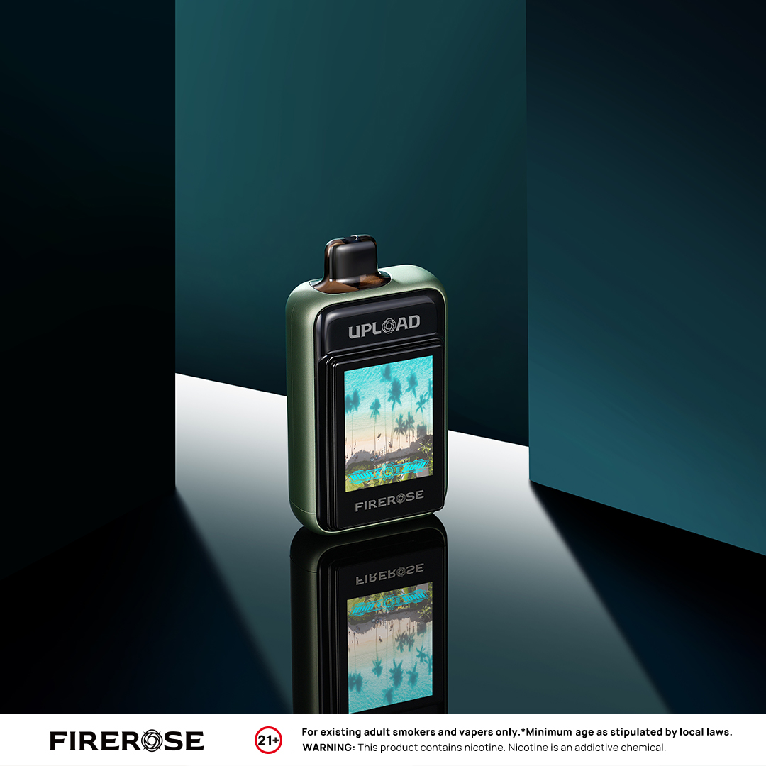 With an impressive puff count and cutting-edge features, Firerose UPLOAD is perfect for vapers seeking both performance and convenience.
.
🟧Main Features:
-Replaceable screen
-App control
-Dual mesh coil
-Vibration indication
-Up to 25000 puffs
.
#fireroseupload #firerose