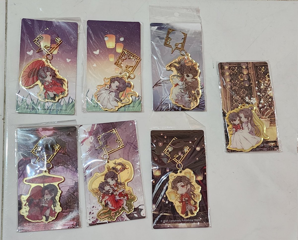 themerchhaven's tweet photo. EXTRA TGCF ERHA QJJ SVSSS MERCH FROM CAMPHONG 📢

HuaLian, RanWan, CeZhou and BingQiu standees, keychains, coaster from the official Vietnamese publisher.

Only VN-SG-INTL shipping will do! Please DM! https://t.co/znveYAgdtt
