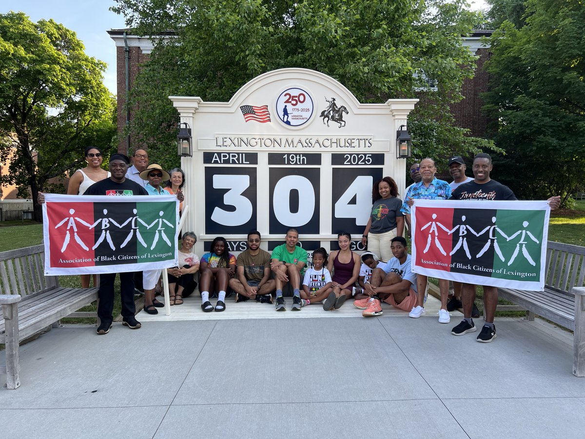 Lex250 (@lexington250) on Twitter photo <a href="/ABCLexMa/">Association of Black Citizens of Lexington</a> are #Lex250 #CalendarKeepers 📆 on #Juneteenth, marking the end of slavery in the US. Thanks for educating our community about Black history locally and beyond,all year. ❤️💚🖤 #AmericanHistory #BlackHistoryIsAmericanHistory #CountdownTo250 #Education #Equality #Justice <a href="/ABCLexMa/">Association of Black Citizens of Lexington</a> are #Lex250 #CalendarKeepers 📆 on #Juneteenth, marking the end of slavery in the US. Thanks for educating our community about Black history locally and beyond,all year. ❤️💚🖤 #AmericanHistory #BlackHistoryIsAmericanHistory #CountdownTo250 #Education #Equality #Justice